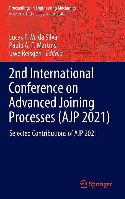 Couverture_2nd International Conference On Advanced Joining Processes (ajp 2021)