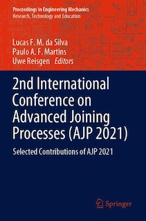 Couverture_2nd International Conference on Advanced Joining Processes (AJP 2021)