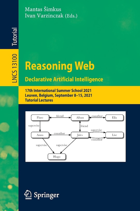 Front cover_Reasoning Web. Declarative Artificial Intelligence