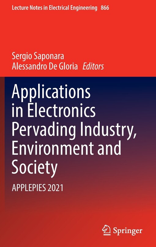 Front cover_Applications In Electronics Pervading Industry, Environment And Society