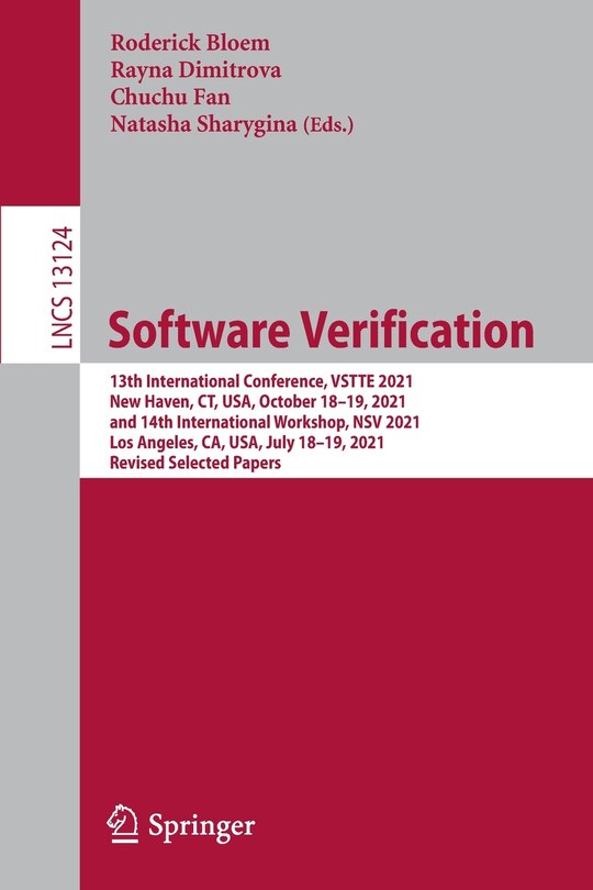 Front cover_Software Verification