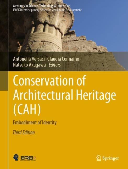 Front cover_Conservation Of Architectural Heritage (cah)