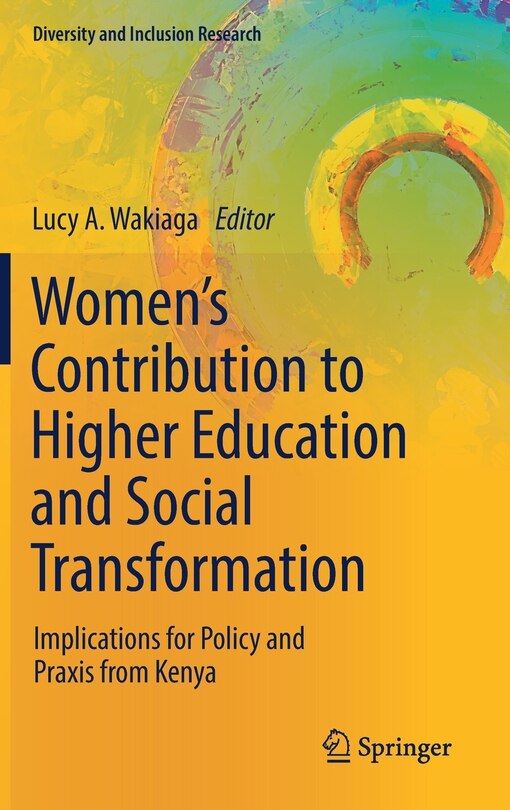 Front cover_Women's Contribution To Higher Education And Social Transformation