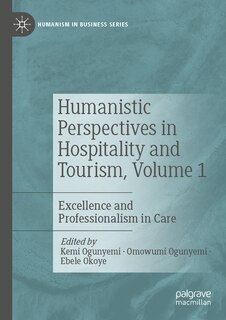 Front cover_Humanistic Perspectives in Hospitality and Tourism, Volume 1
