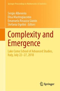 Front cover_Complexity And Emergence