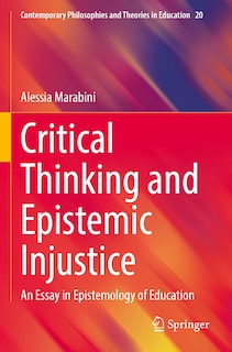 Couverture_Critical Thinking and Epistemic Injustice