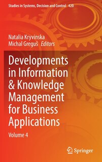 Front cover_Developments In Information And Knowledge Management For Business Applications