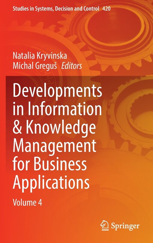 Front cover_Developments In Information And Knowledge Management For Business Applications