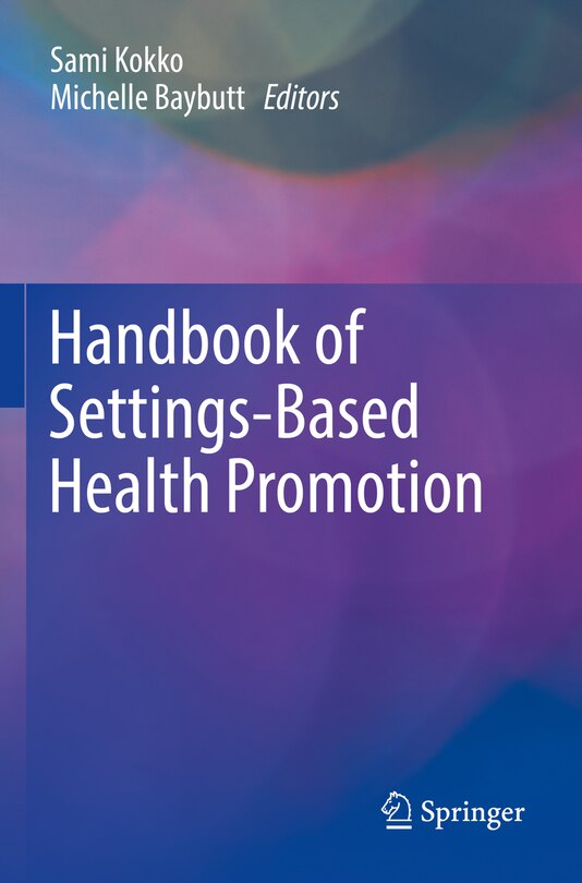 Front cover_Handbook of Settings-Based Health Promotion