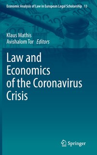 Couverture_Law And Economics Of The Coronavirus Crisis