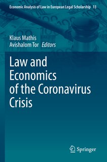 Front cover_Law and Economics of the Coronavirus Crisis