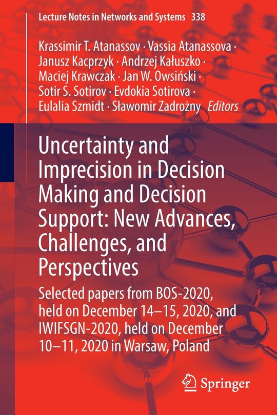 Couverture_Uncertainty and Imprecision in Decision Making and Decision Support