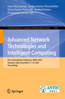 Front cover_Advanced Network Technologies And Intelligent Computing