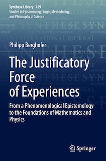 Couverture_The Justificatory Force of Experiences