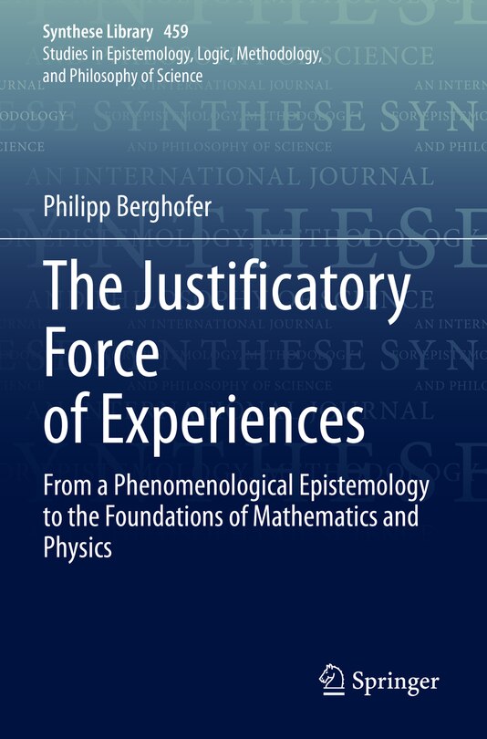 Couverture_The Justificatory Force of Experiences