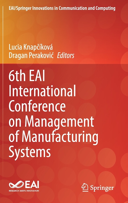 Couverture_6th Eai International Conference On Management Of Manufacturing Systems