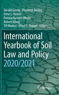 Couverture_International Yearbook Of Soil Law And Policy 2020/2021