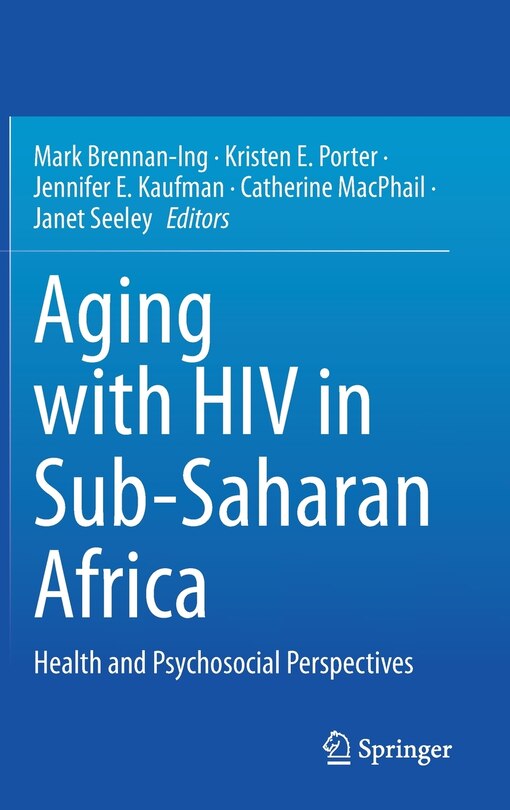 Front cover_Aging With Hiv In Sub-saharan Africa