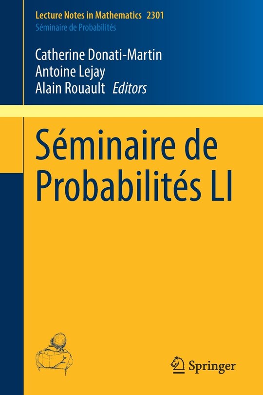 Front cover_Seminaire De Probabilites Li