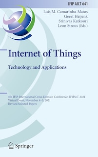 Front cover_Internet of Things. Technology and Applications
