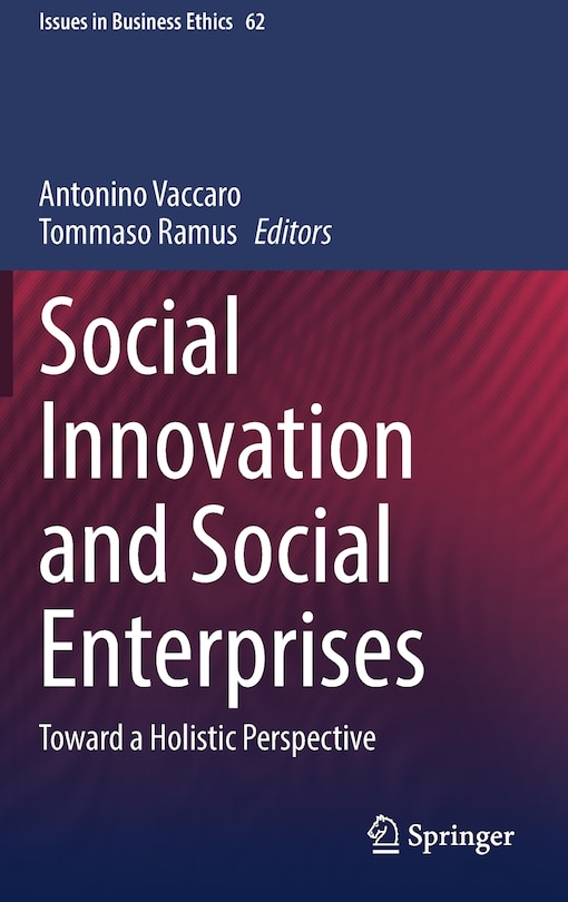Front cover_Social Innovation And Social Enterprises