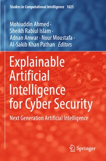Front cover_Explainable Artificial Intelligence for Cyber Security