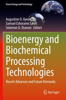 Front cover_Bioenergy and Biochemical Processing Technologies