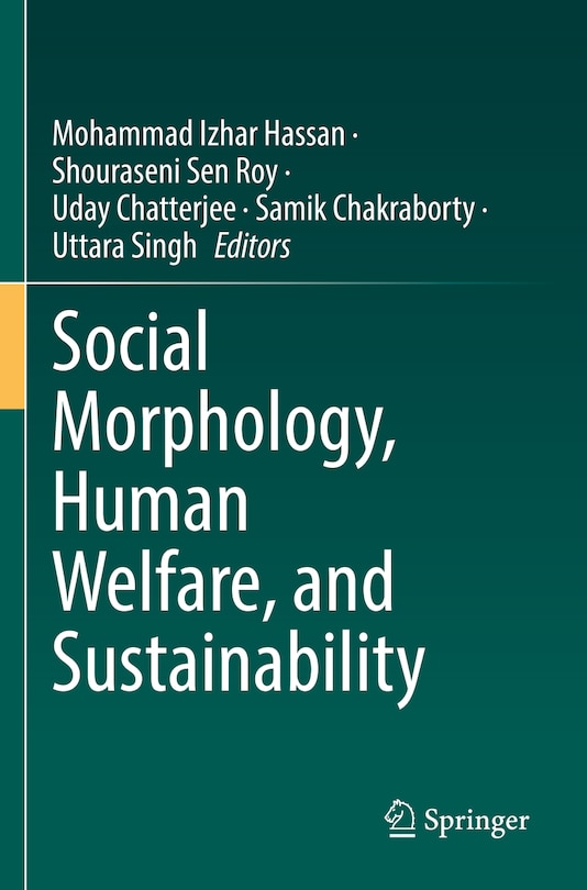 Couverture_Social Morphology, Human Welfare, and Sustainability