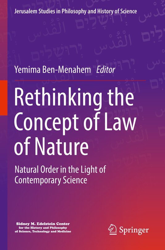 Front cover_Rethinking the Concept of Law of Nature