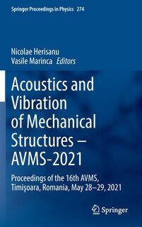 Couverture_Acoustics And Vibration Of Mechanical Structures - Avms-2021