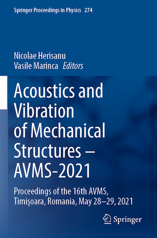 Front cover_Acoustics and Vibration of Mechanical Structures - AVMS-2021