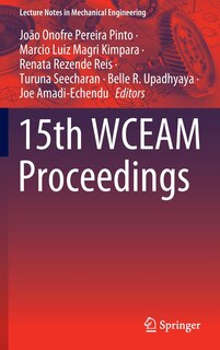 Front cover_15th Wceam Proceedings