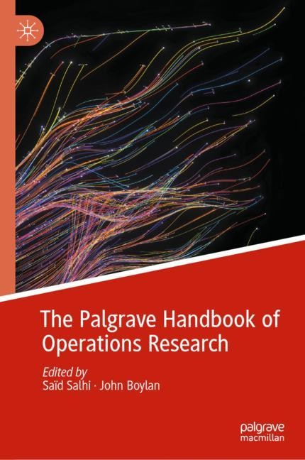 Couverture_The Palgrave Handbook Of Operations Research
