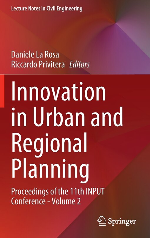 Couverture_Innovation In Urban And Regional Planning