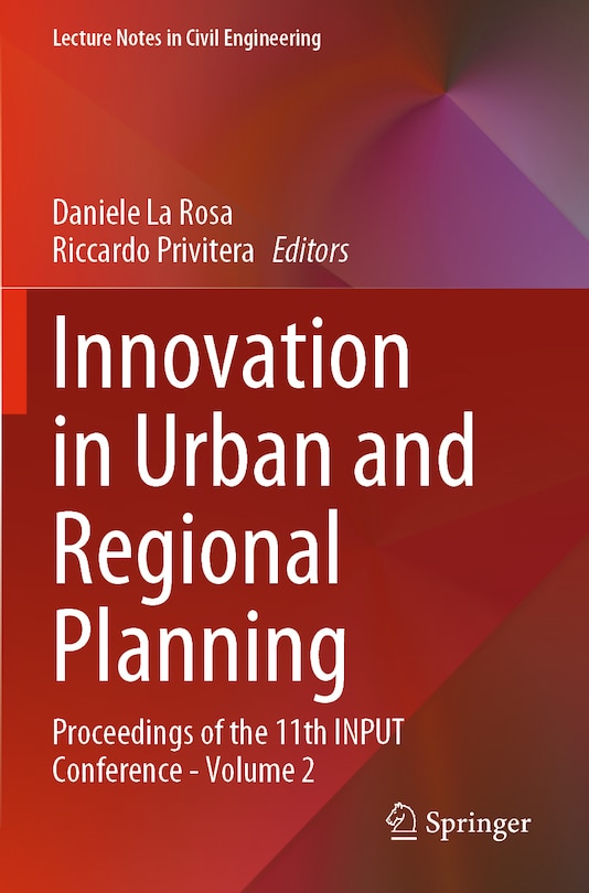 Front cover_Innovation in Urban and Regional Planning