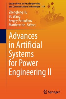Front cover_Advances In Artificial Systems For Power Engineering Ii