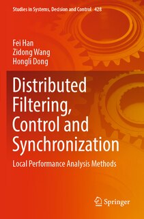 Front cover_Distributed Filtering, Control and Synchronization