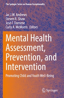 Couverture_Mental Health Assessment, Prevention, and Intervention