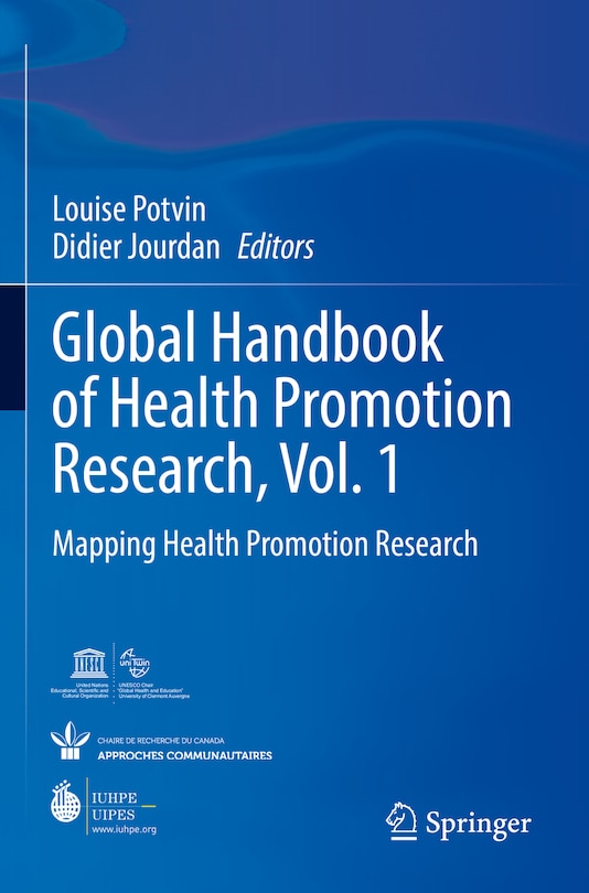 Couverture_Global Handbook of Health Promotion Research, Vol. 1