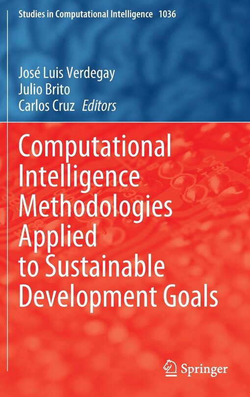 Couverture_Computational Intelligence Methodologies Applied To Sustainable Development Goals