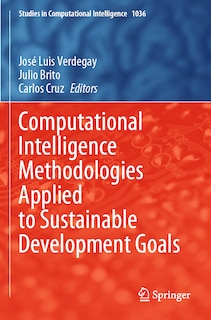 Front cover_Computational Intelligence Methodologies Applied to Sustainable Development Goals