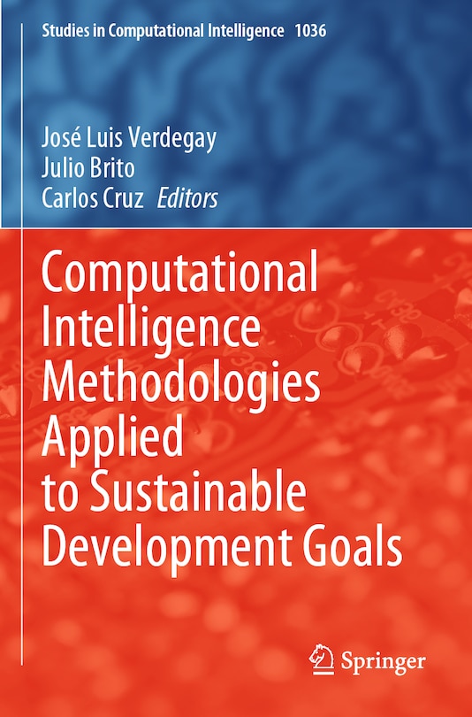 Front cover_Computational Intelligence Methodologies Applied to Sustainable Development Goals
