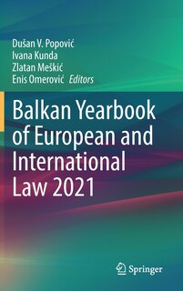 Front cover_Balkan Yearbook Of European And International Law 2021