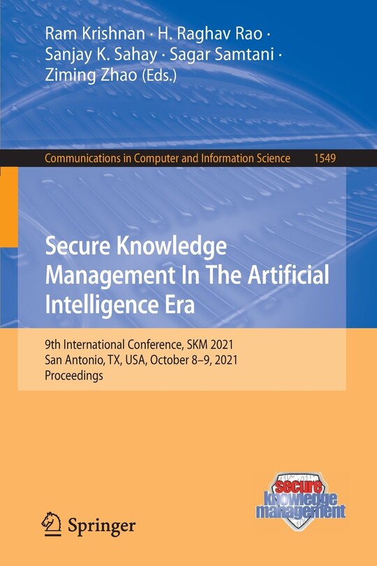 Couverture_Secure Knowledge Management In The Artificial Intelligence Era