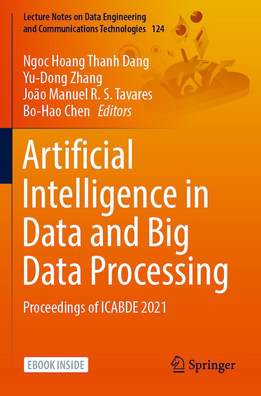 Front cover_Artificial Intelligence in Data and Big Data Processing