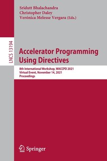Front cover_Accelerator Programming Using Directives
