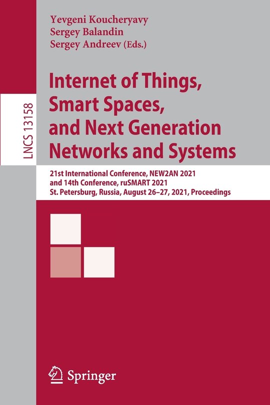 Couverture_Internet of Things, Smart Spaces, and Next Generation Networks and Systems