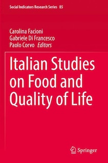 Front cover_Italian Studies on Food and Quality of Life
