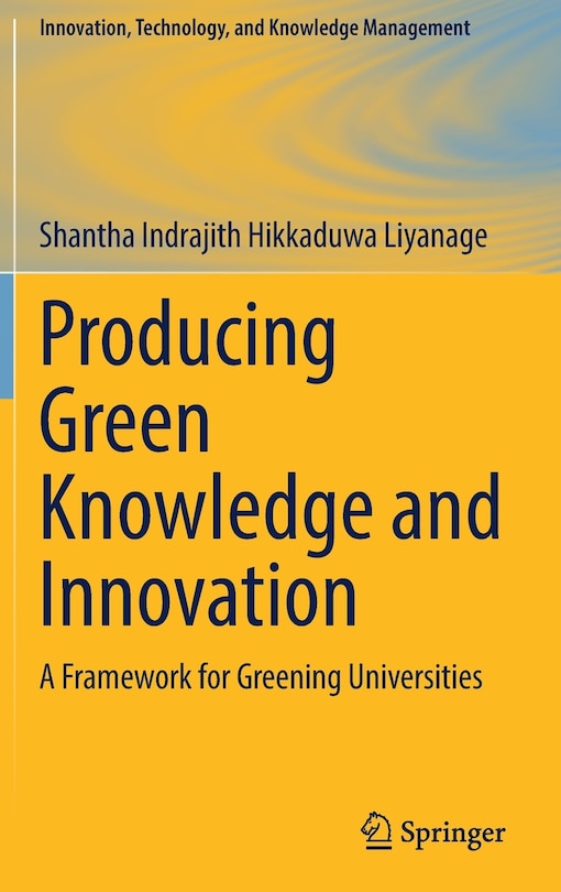 Front cover_Producing Green Knowledge And Innovation
