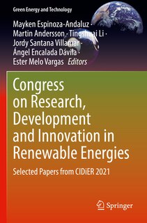 Couverture_Congress on Research, Development and Innovation in Renewable Energies